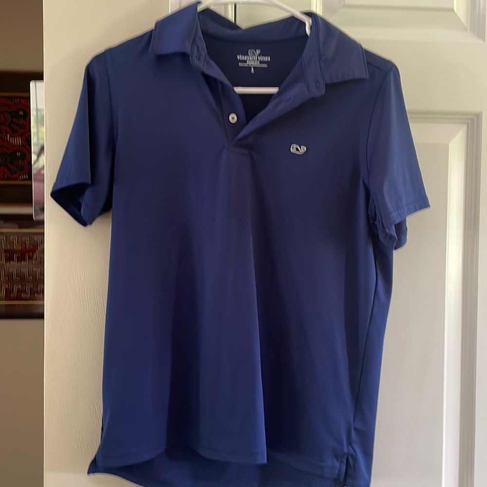 Vineyard Vines Sankaty Polo Navy youth L
